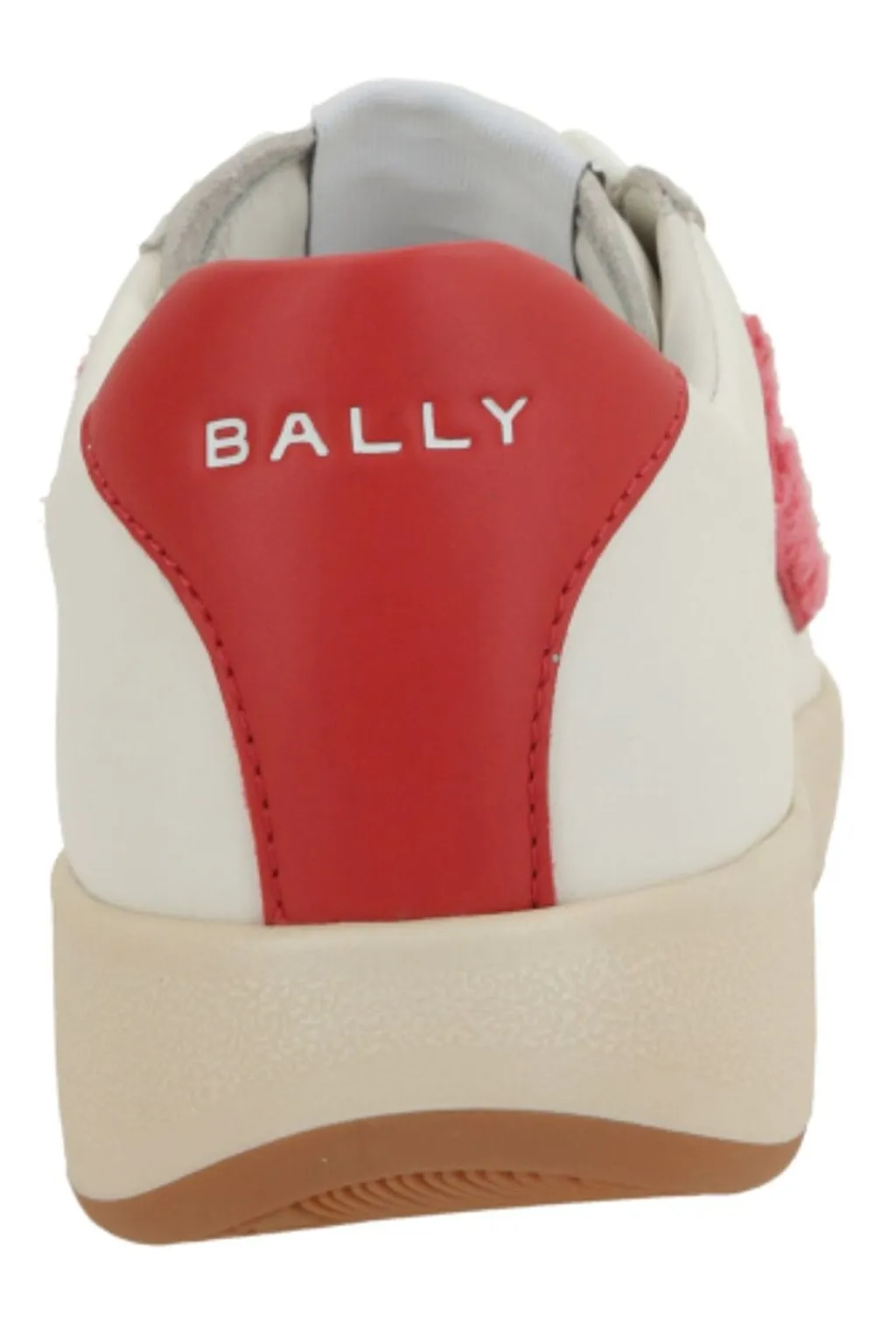Bally Logo Flocked Low-Top Sneakers