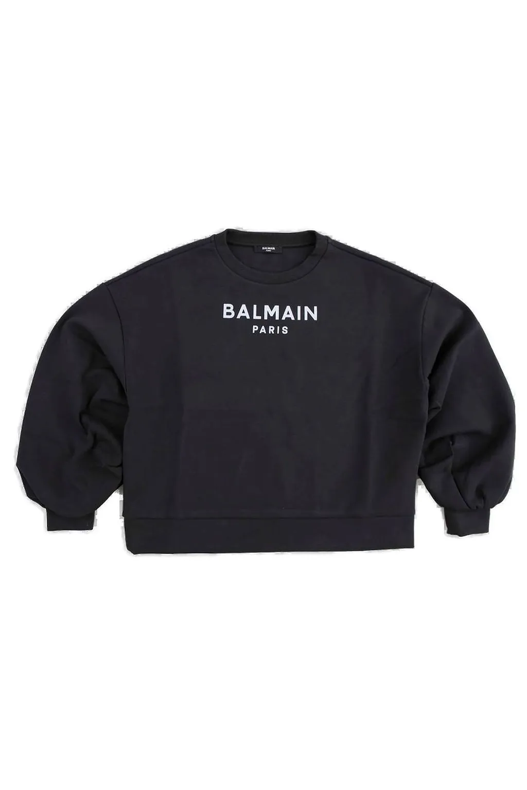 Balmain Kids Logo Printed Crewneck Sweatshirt