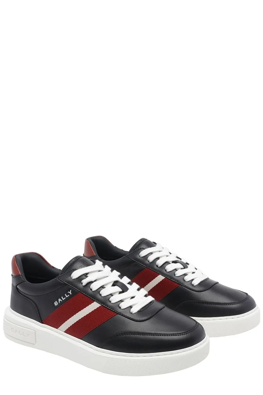 Bally Logo Printed Lace-Up Sneakers