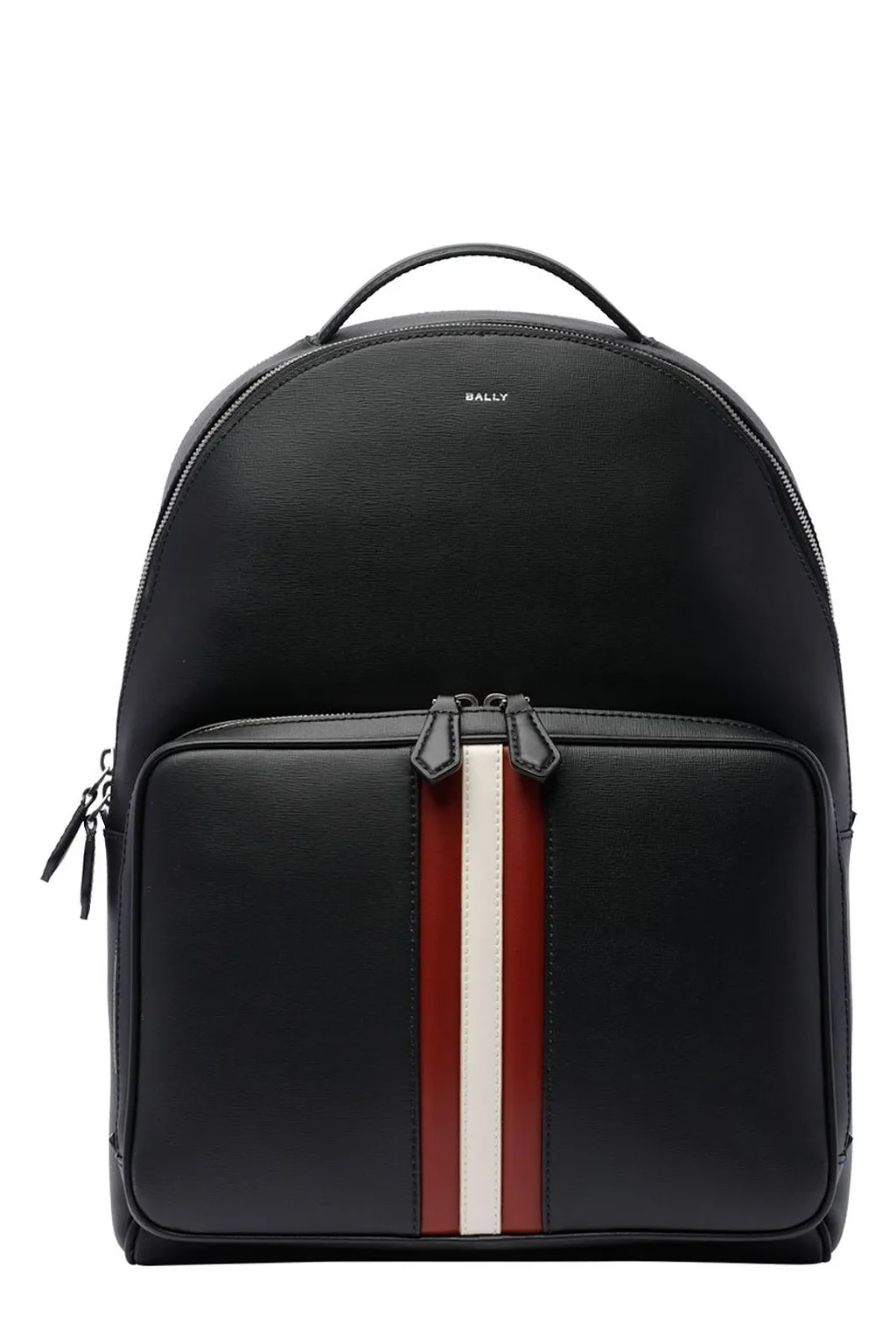 Bally Logo Printed Zip-Up Backpack