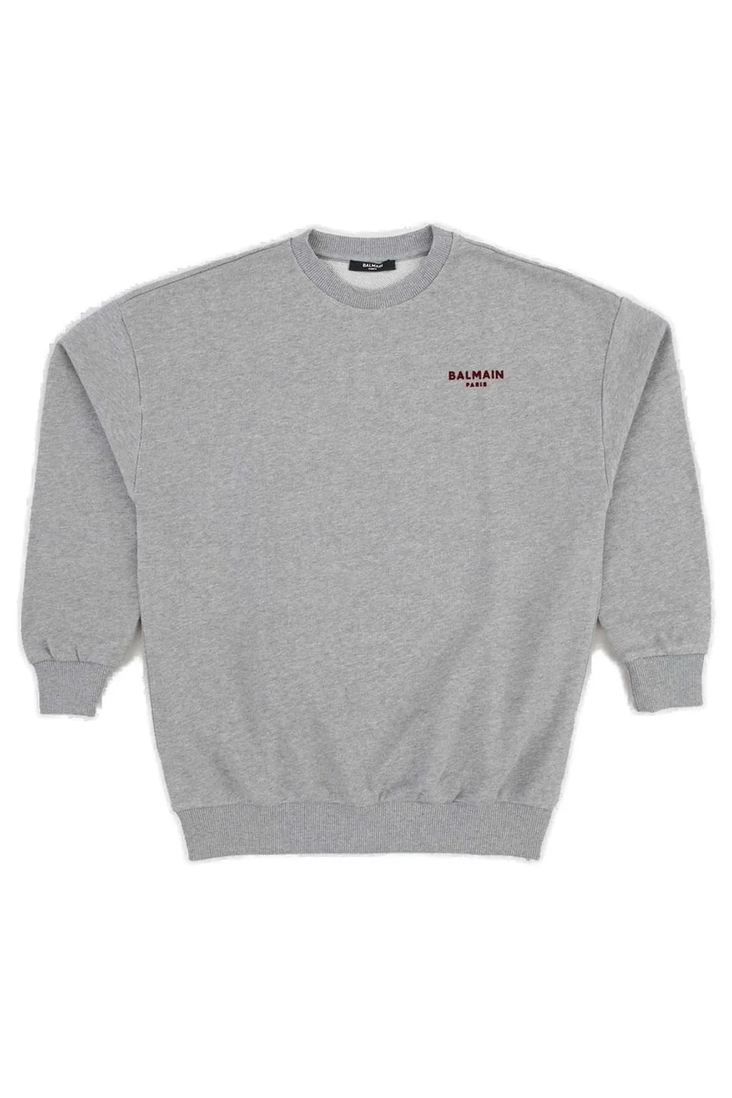 Balmain Kids Logo Printed Crewneck Sweatshirt