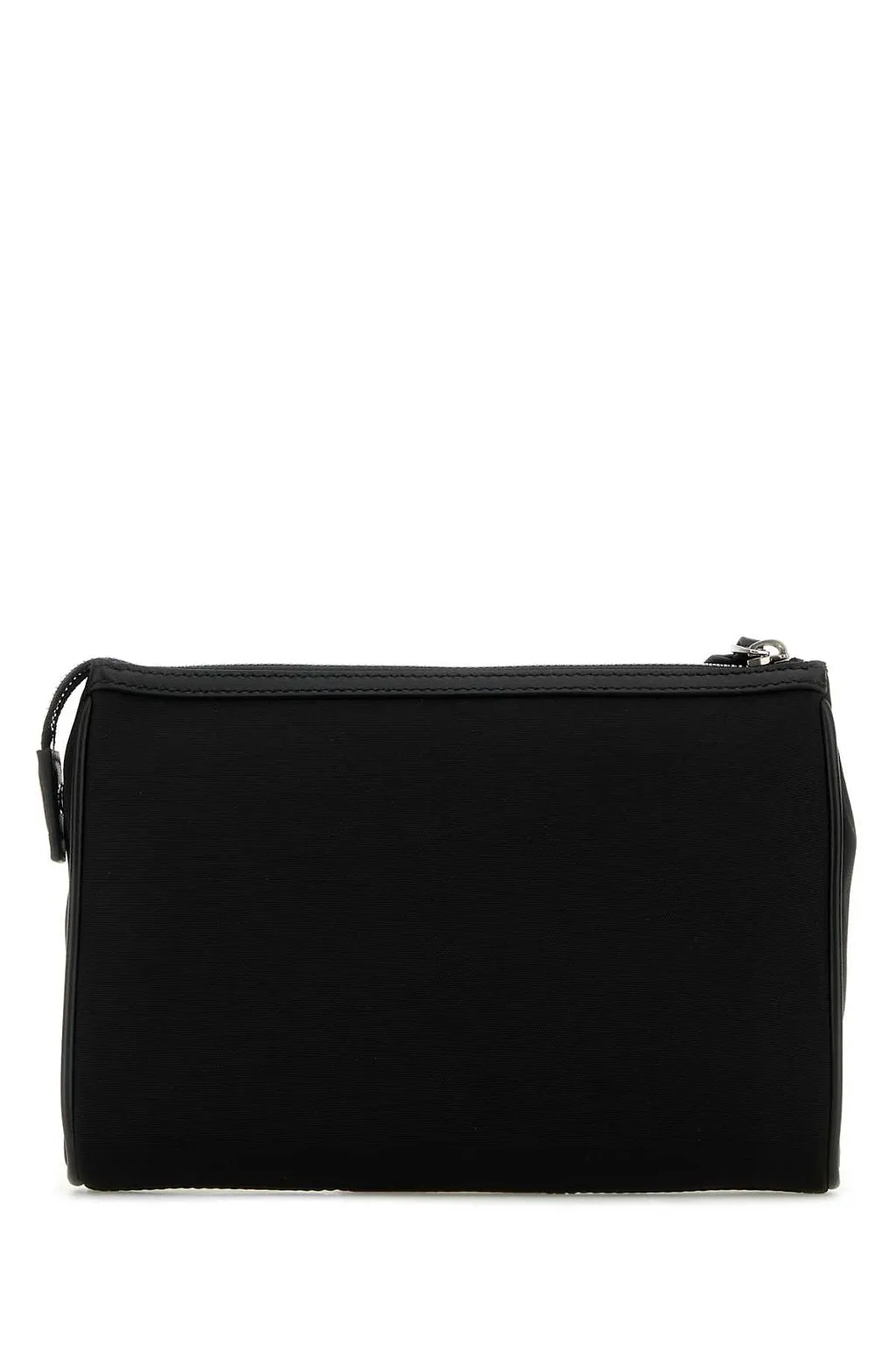 Bally Logo Printed Zipped Clutch Bag