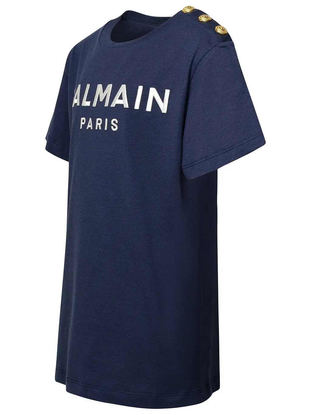 Balmain Kids Logo Printed Crewneck T-Shirt