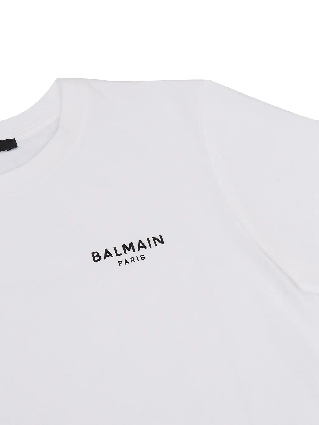 Balmain Kids Logo Printed Crewneck T-Shirt