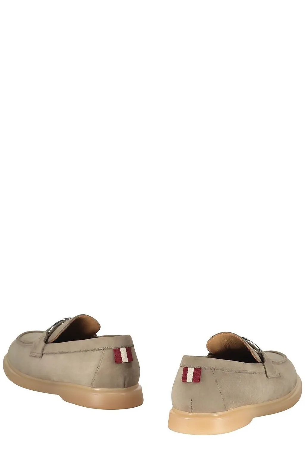 Bally Webby Logo Plaque Loafers