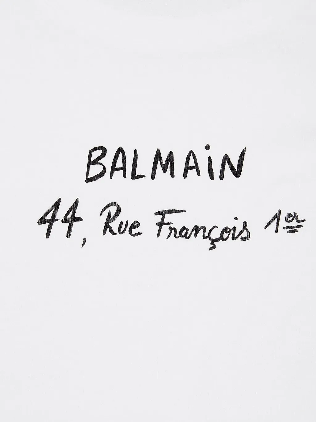 Balmain Kids Logo Printed Crewneck T-Shirt
