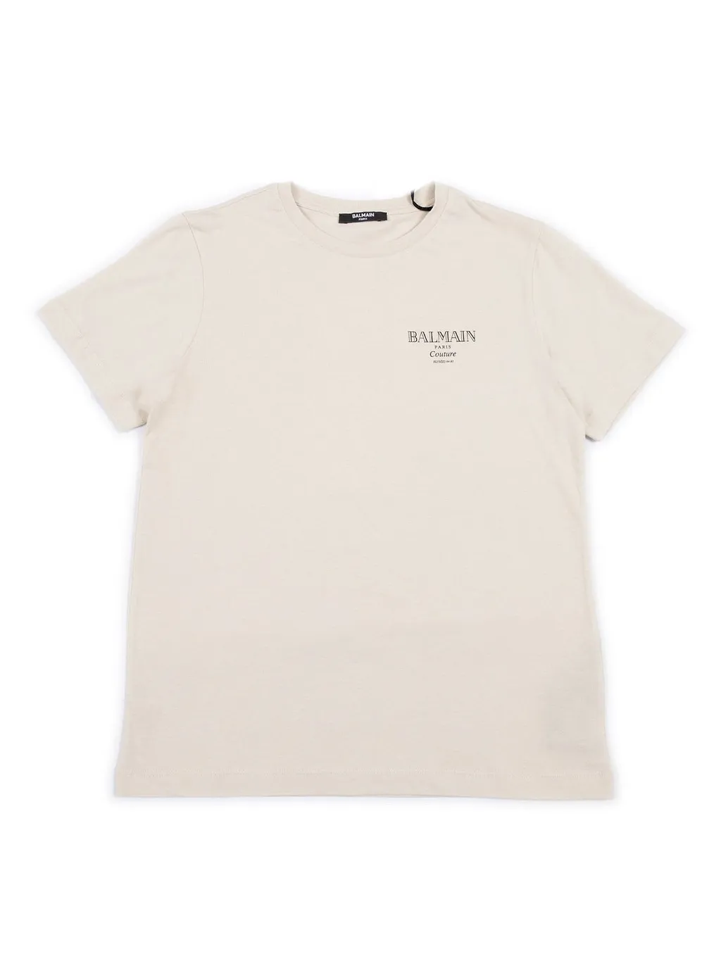 Balmain Kids Logo Printed Crewneck T-Shirt