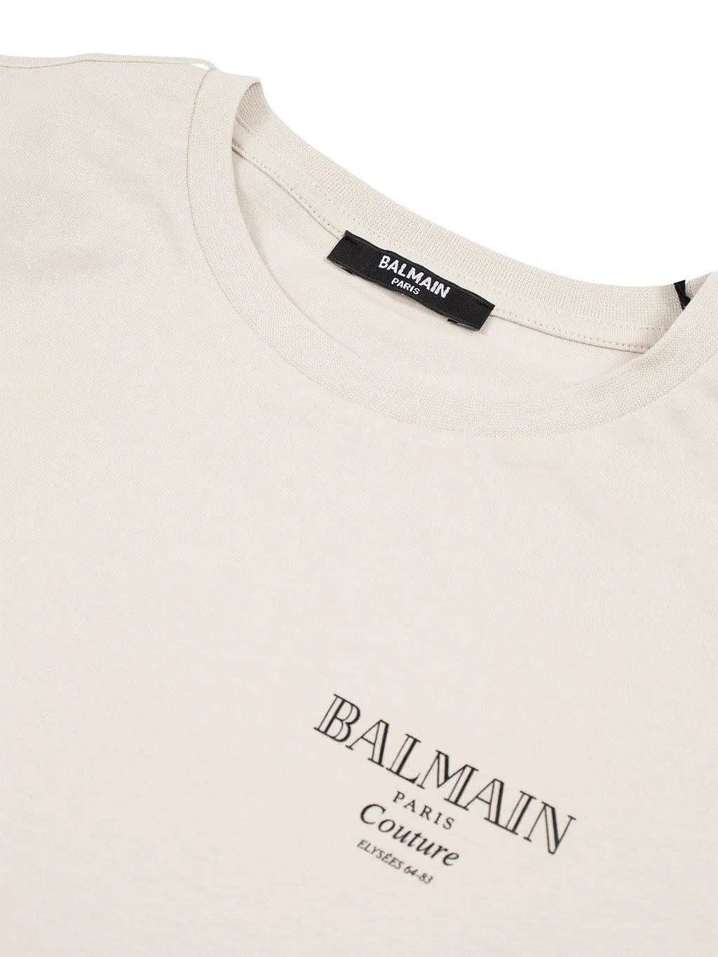 Balmain Kids Logo Printed Crewneck T-Shirt