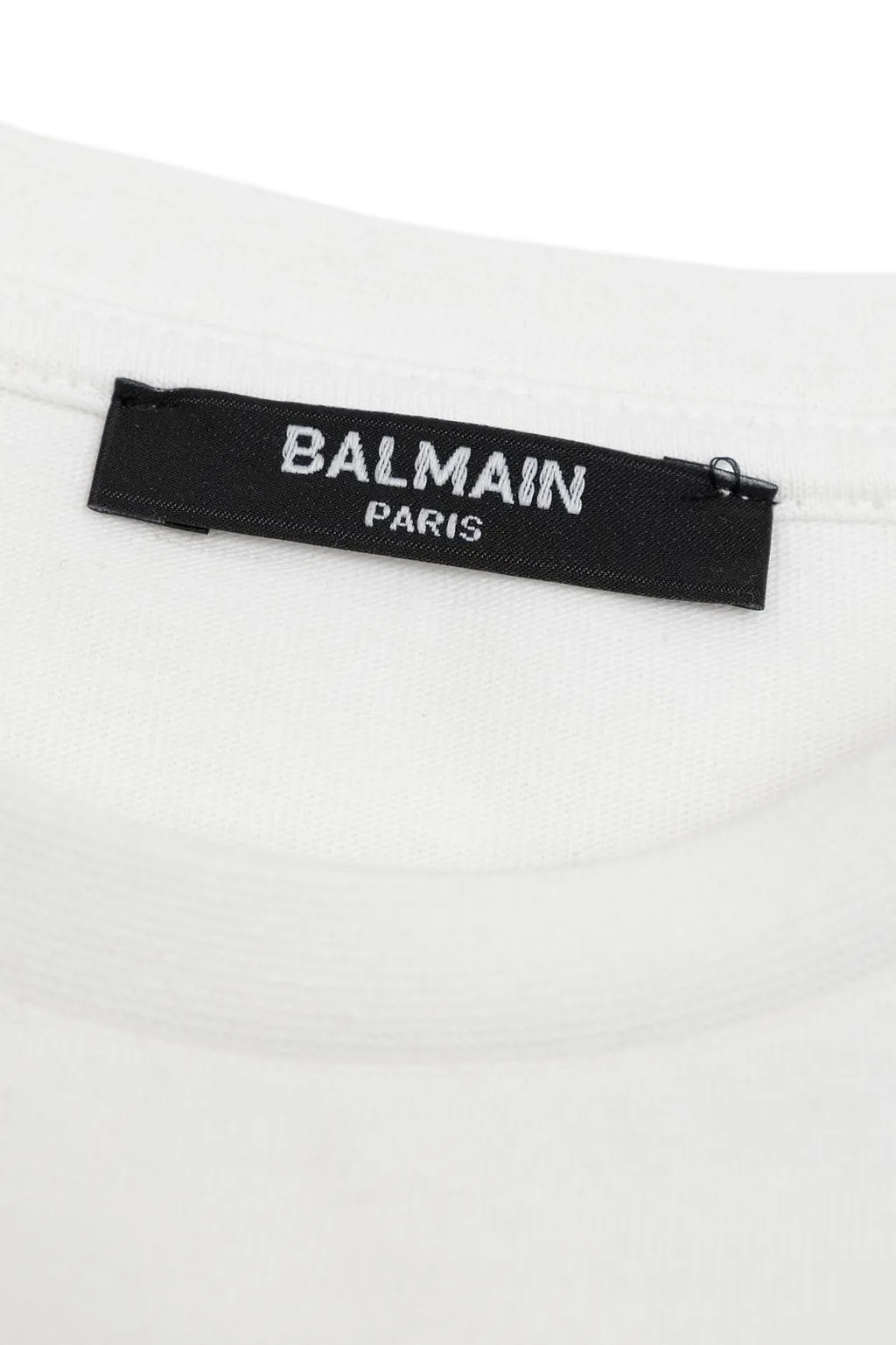 Balmain Kids Logo Printed Crewneck T-Shirt