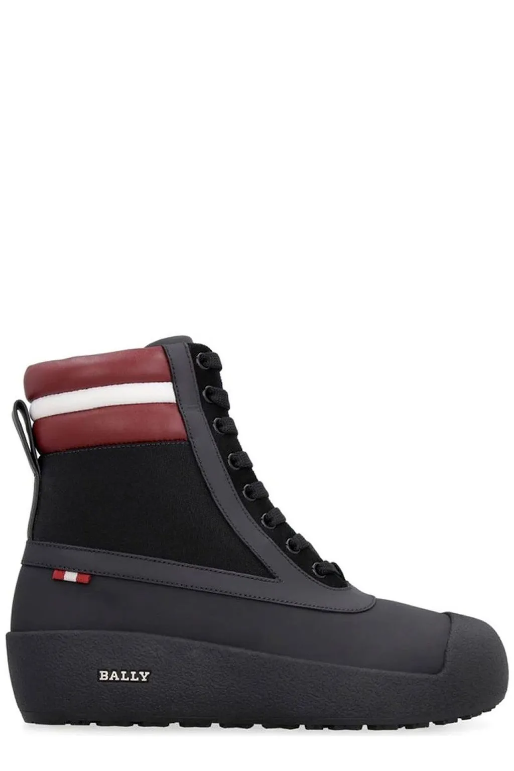 Bally Platform Lace-Up Ankle Boots