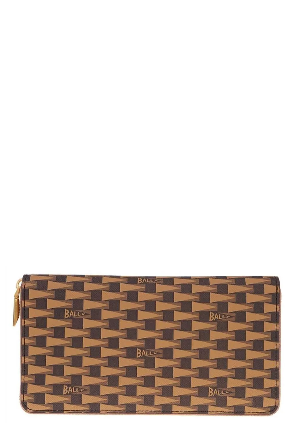 Bally Pennant Printed Zipped Wallet