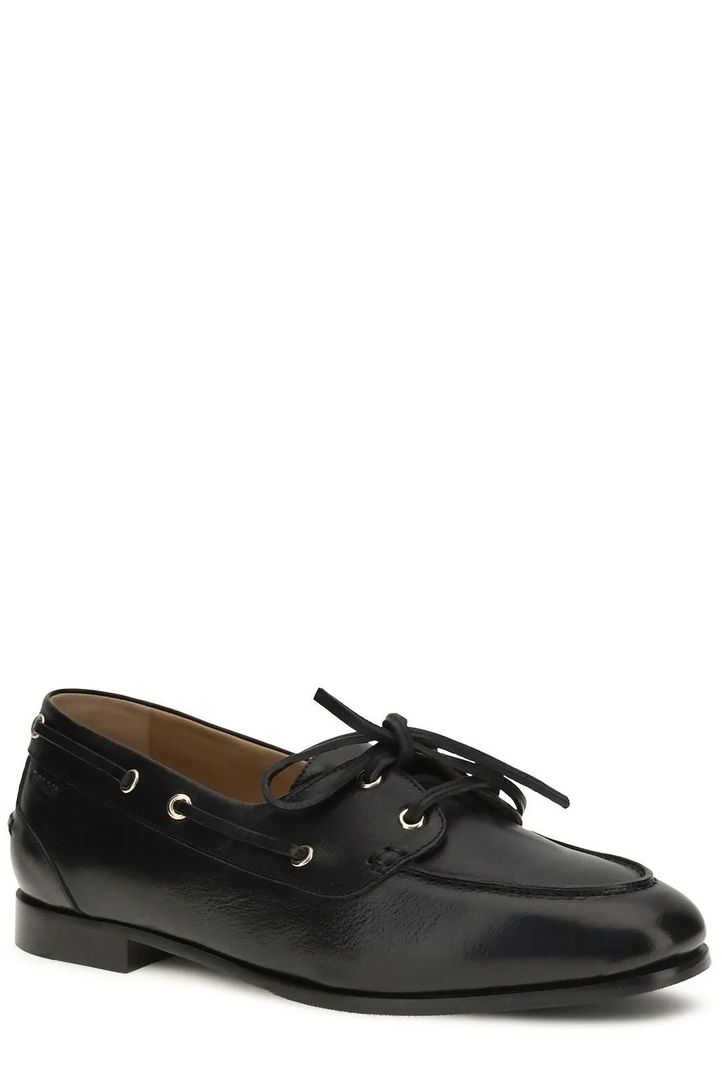 Bally Plume Boat-Style Flat Shoes