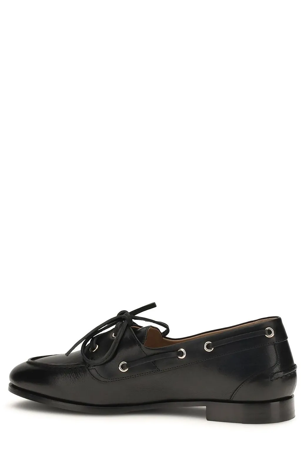 Bally Plume Boat-Style Flat Shoes