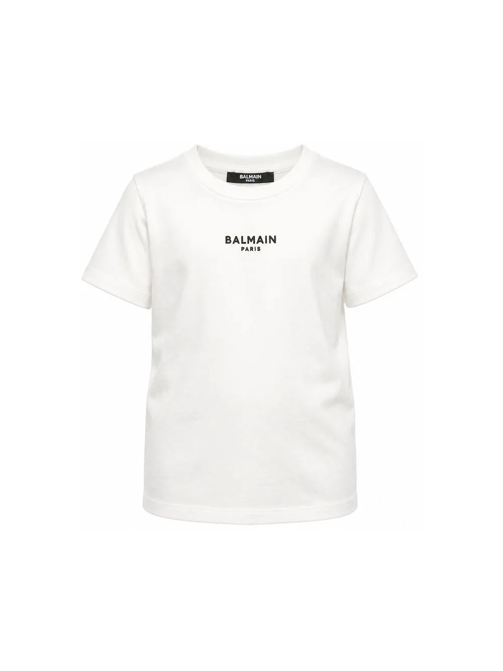 Balmain Kids Logo Printed Crewneck T-Shirt