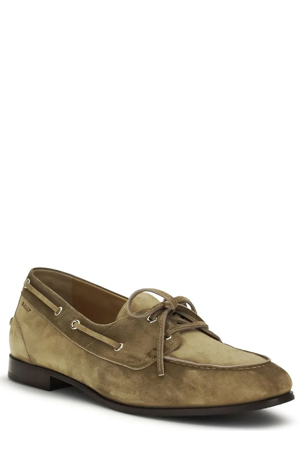 Bally Plume Logo Embossed Slip-On Loafers