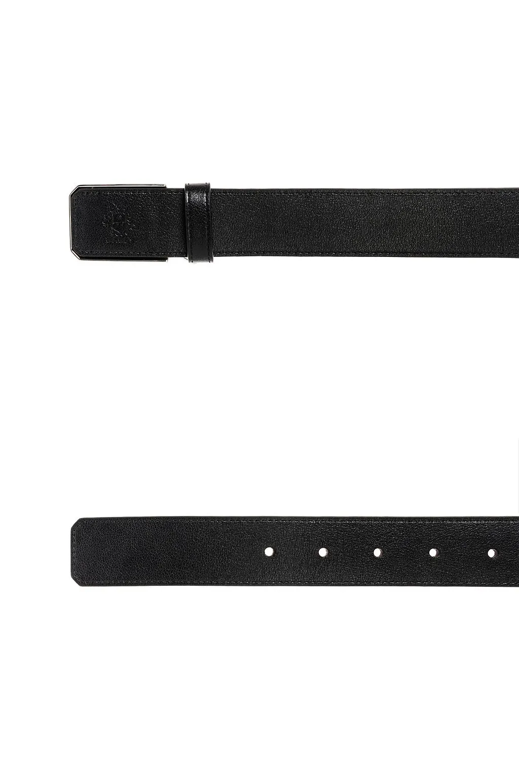 Bally Rectangular Buckle Leather Belt