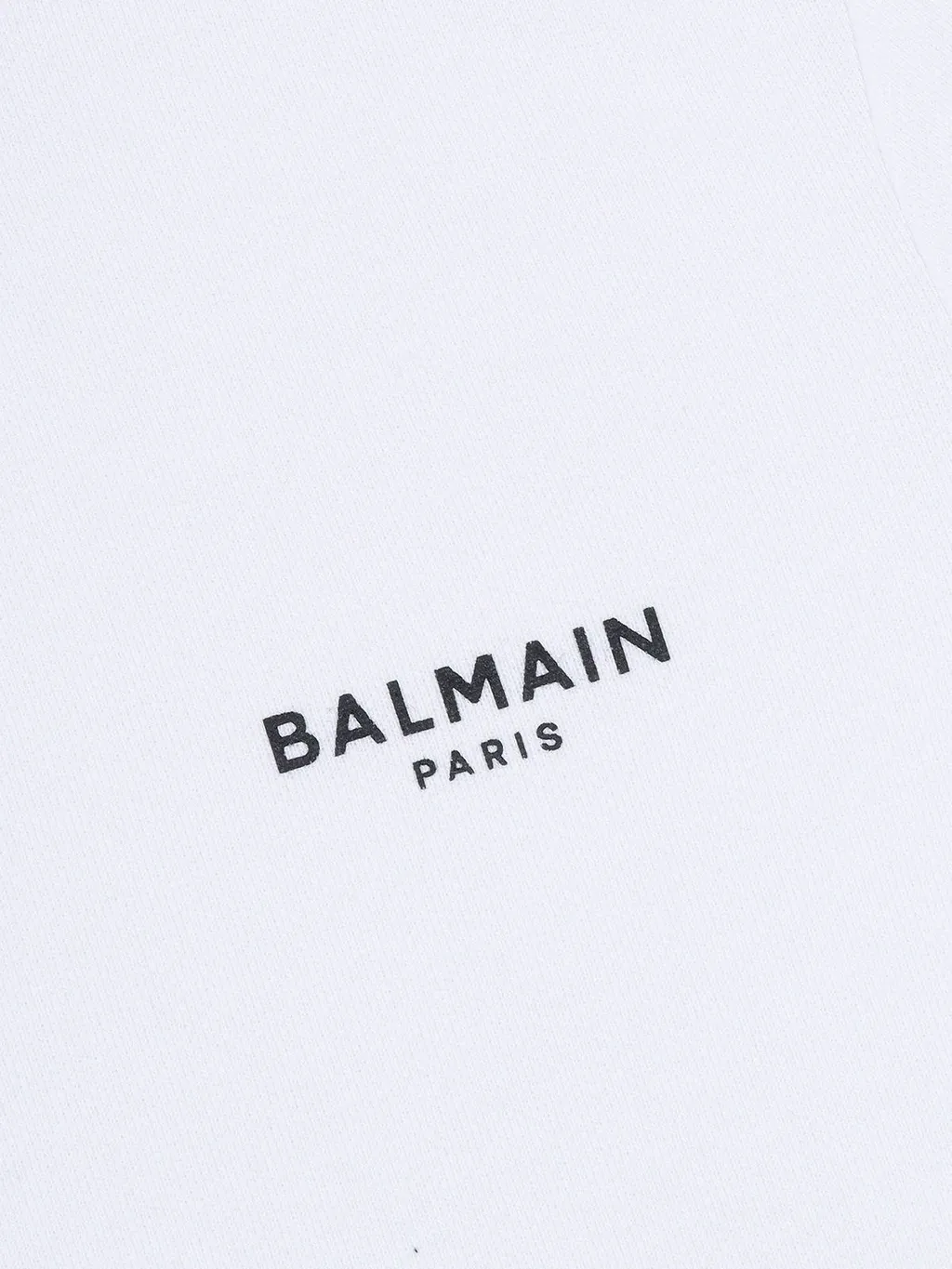 Balmain Kids Logo Printed Long-Sleeved Hoodie