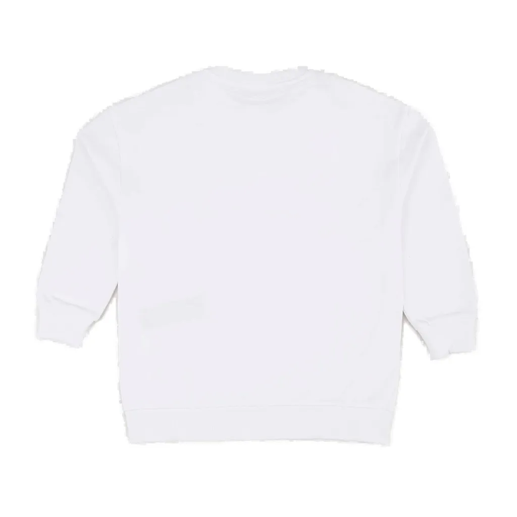 Balmain Kids Logo-Printed Long Sleeved Sweatshirt