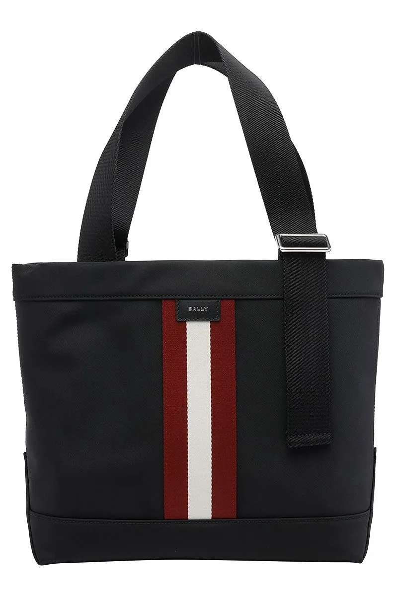 Bally Striped Tote Bag
