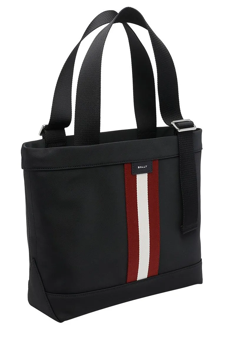 Bally Striped Tote Bag