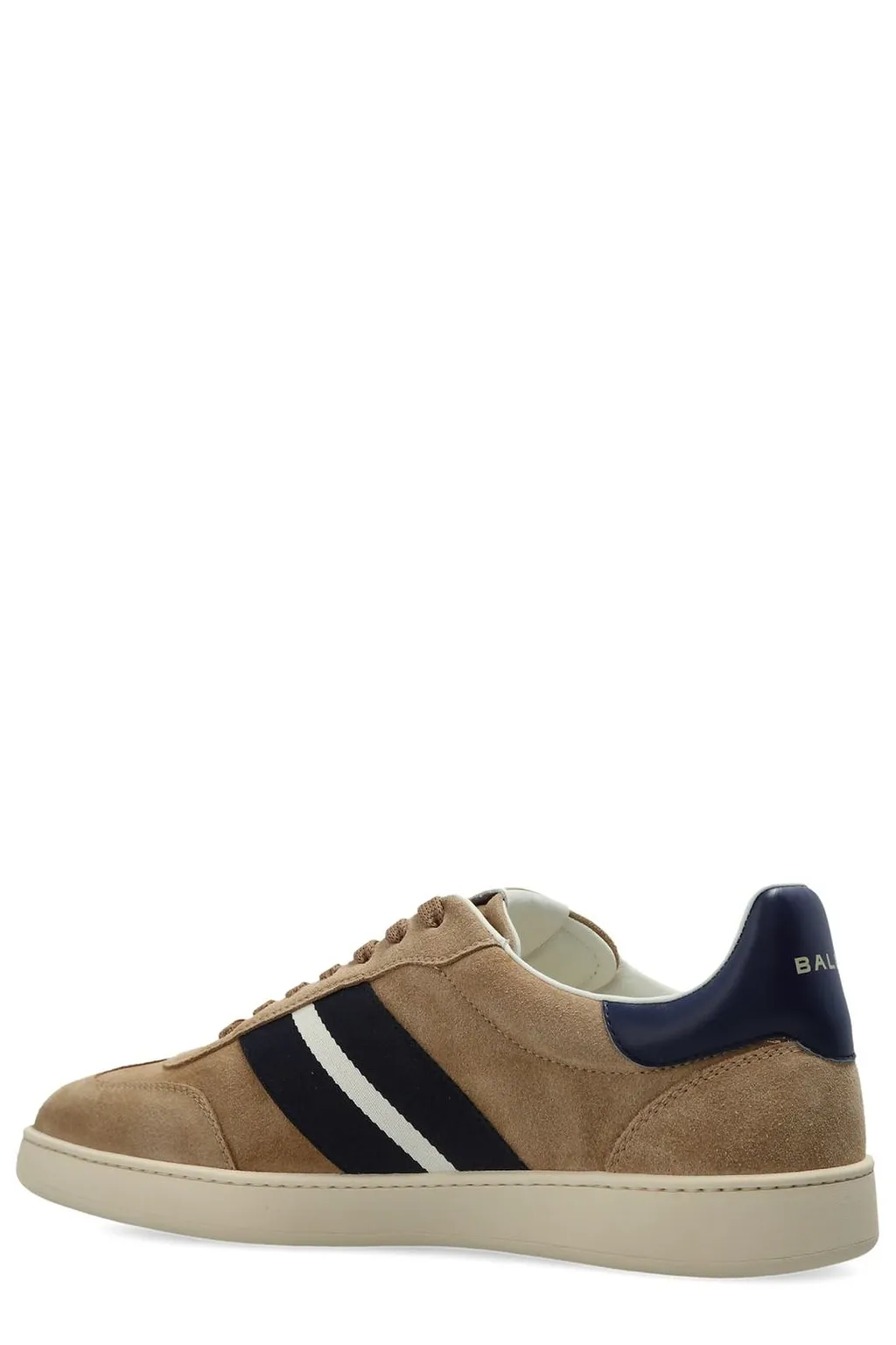Bally Striped-Detail Lace-Up Sneakers