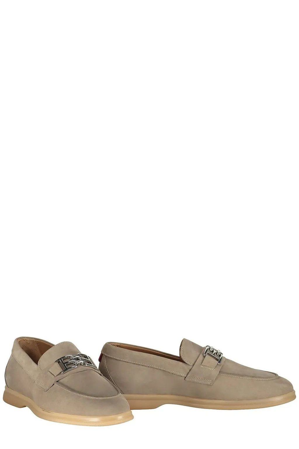 Bally Webby Logo Detailed Loafers
