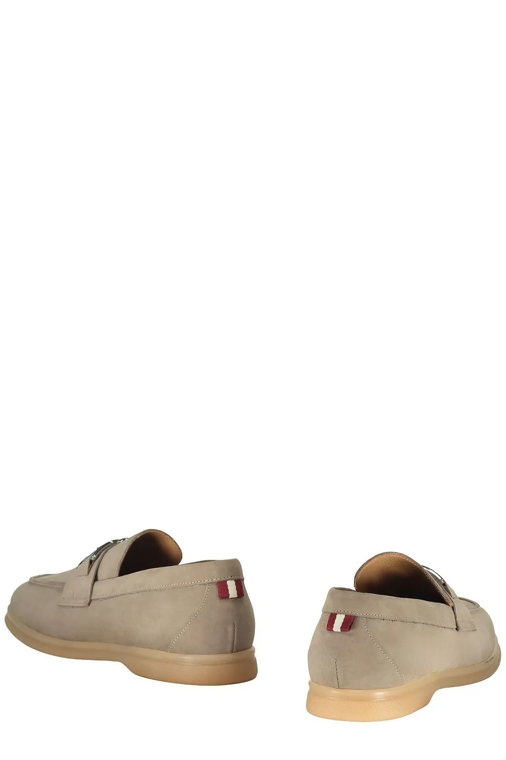 Bally Webby Logo Detailed Loafers