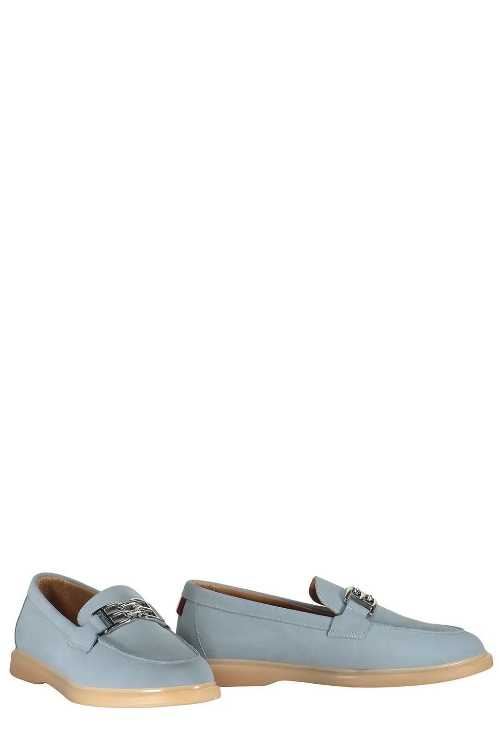 Bally Webby Bit Detail Flat Shoes