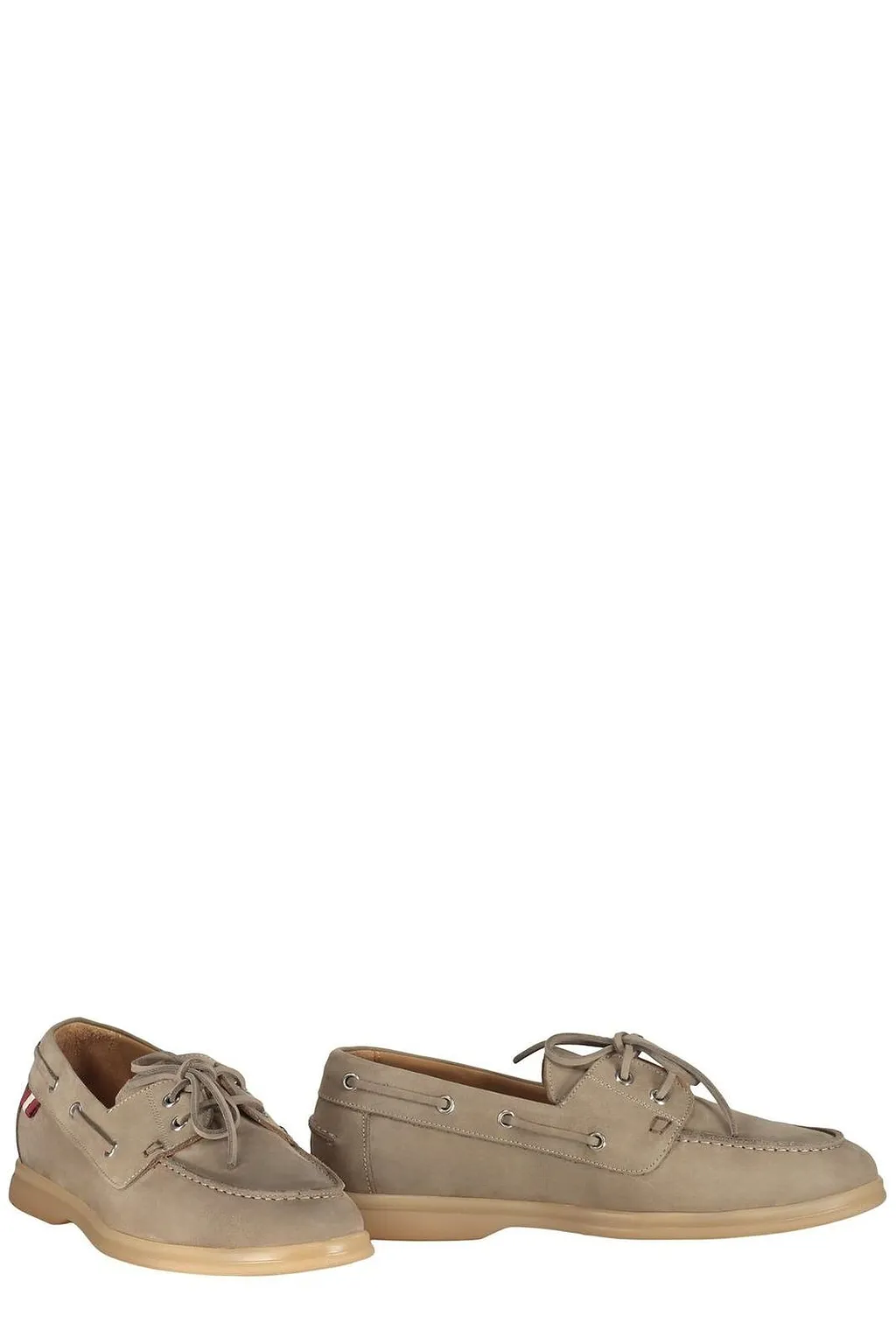 Bally Webby Lace-Up Moccasins
