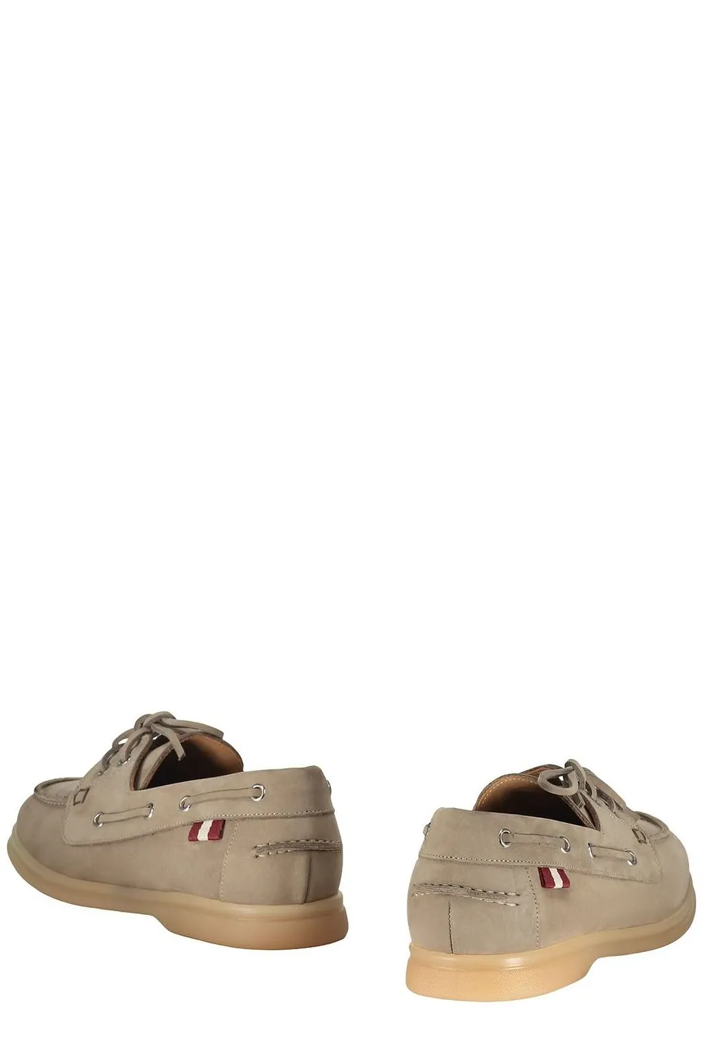 Bally Webby Lace-Up Moccasins