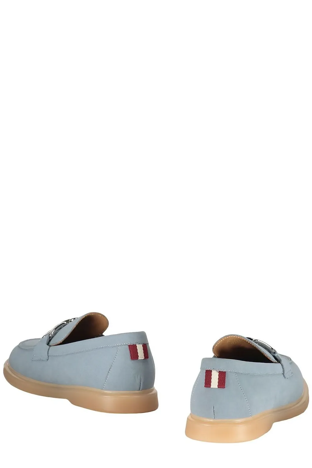 Bally Webby Bit Detail Flat Shoes