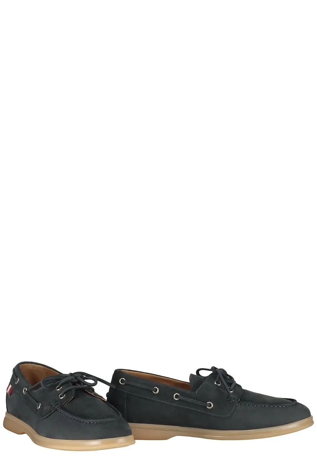 Bally Webby Lace-Up Moccasins