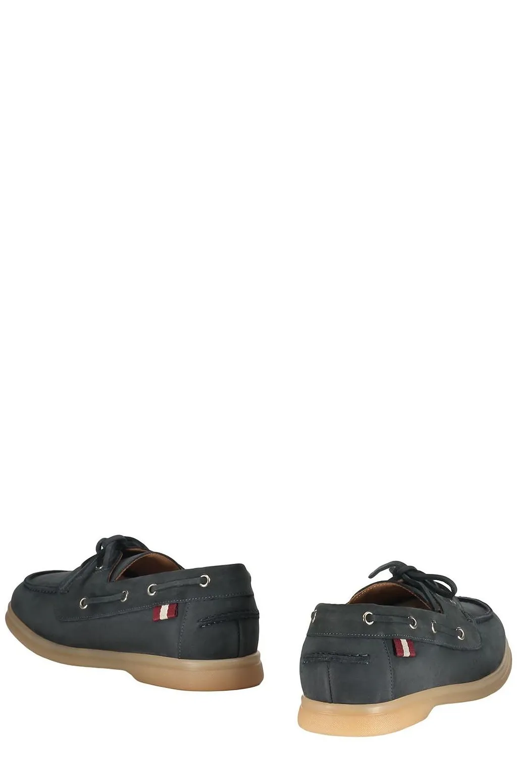 Bally Webby Lace-Up Moccasins