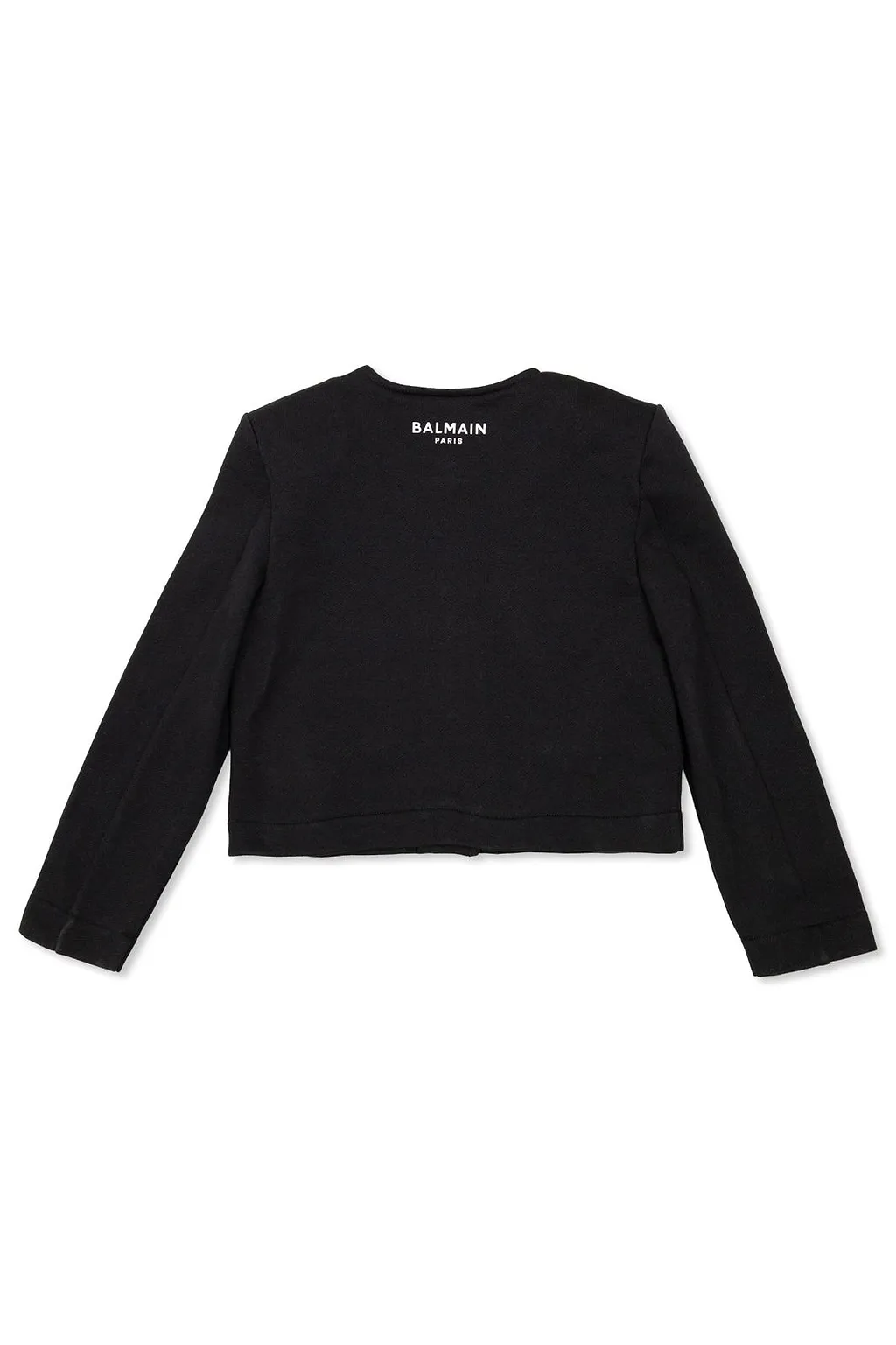 Balmain Kids Long Sleeve Buttoned Cardigan