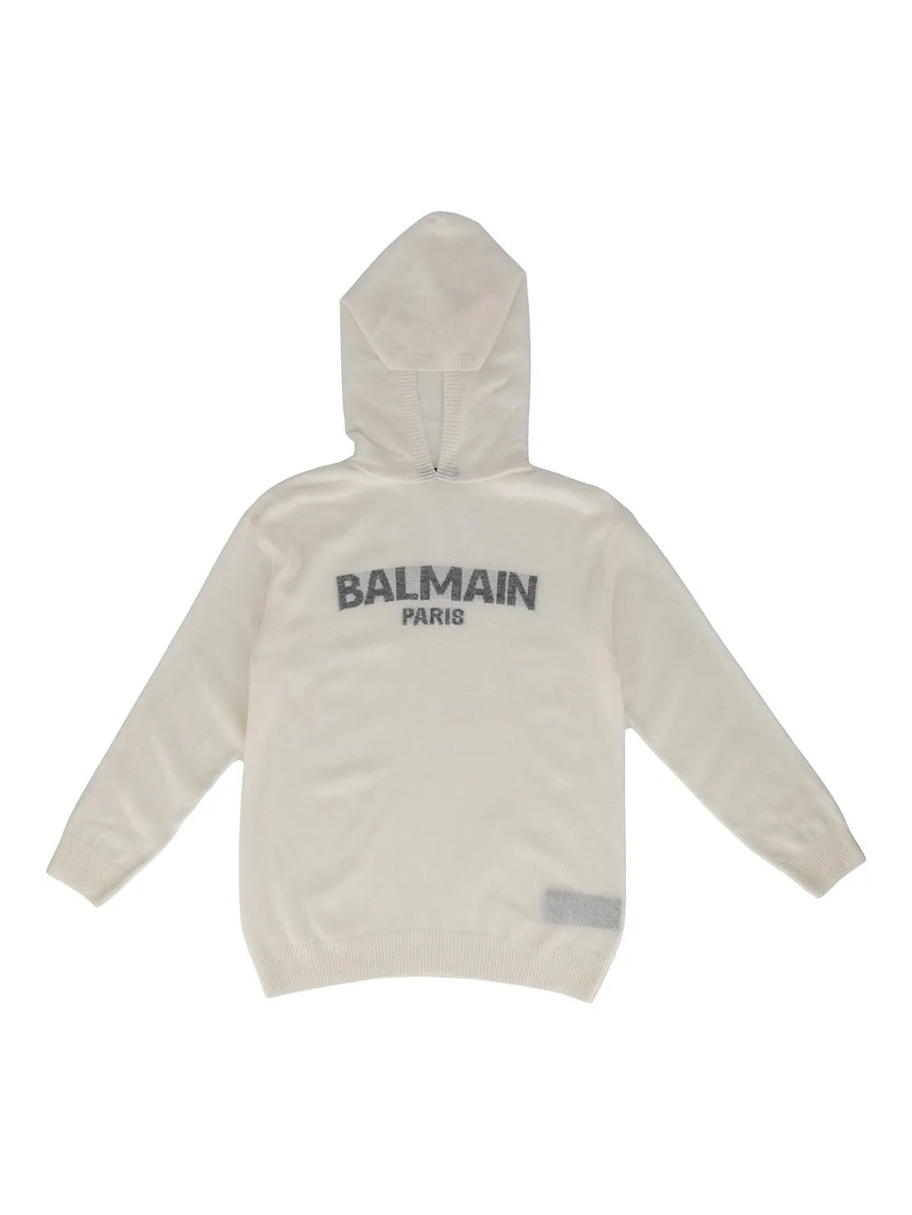 Balmain Kids Long-Sleeved Knitted Hoodie