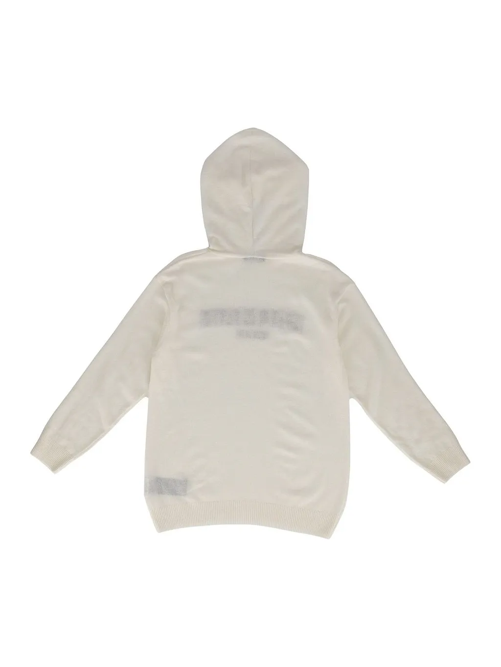 Balmain Kids Long-Sleeved Knitted Hoodie