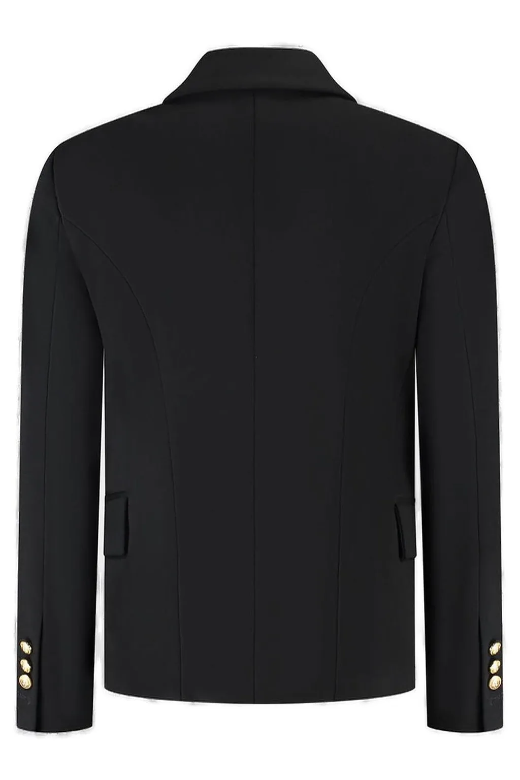 Balmain Kids Long Sleeved Double Breasted Jacket