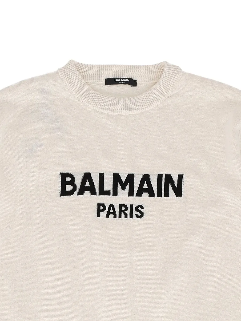 Balmain Kids Long-Sleeved Crewneck Jumper