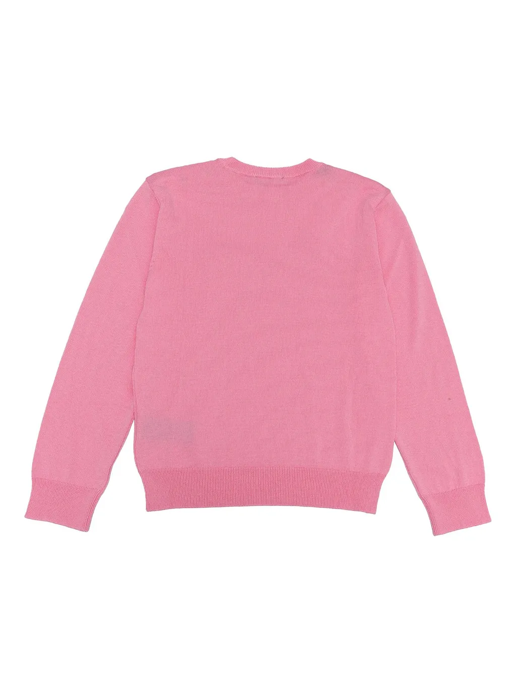 Balmain Kids Lurex Logo Knitted Jumper