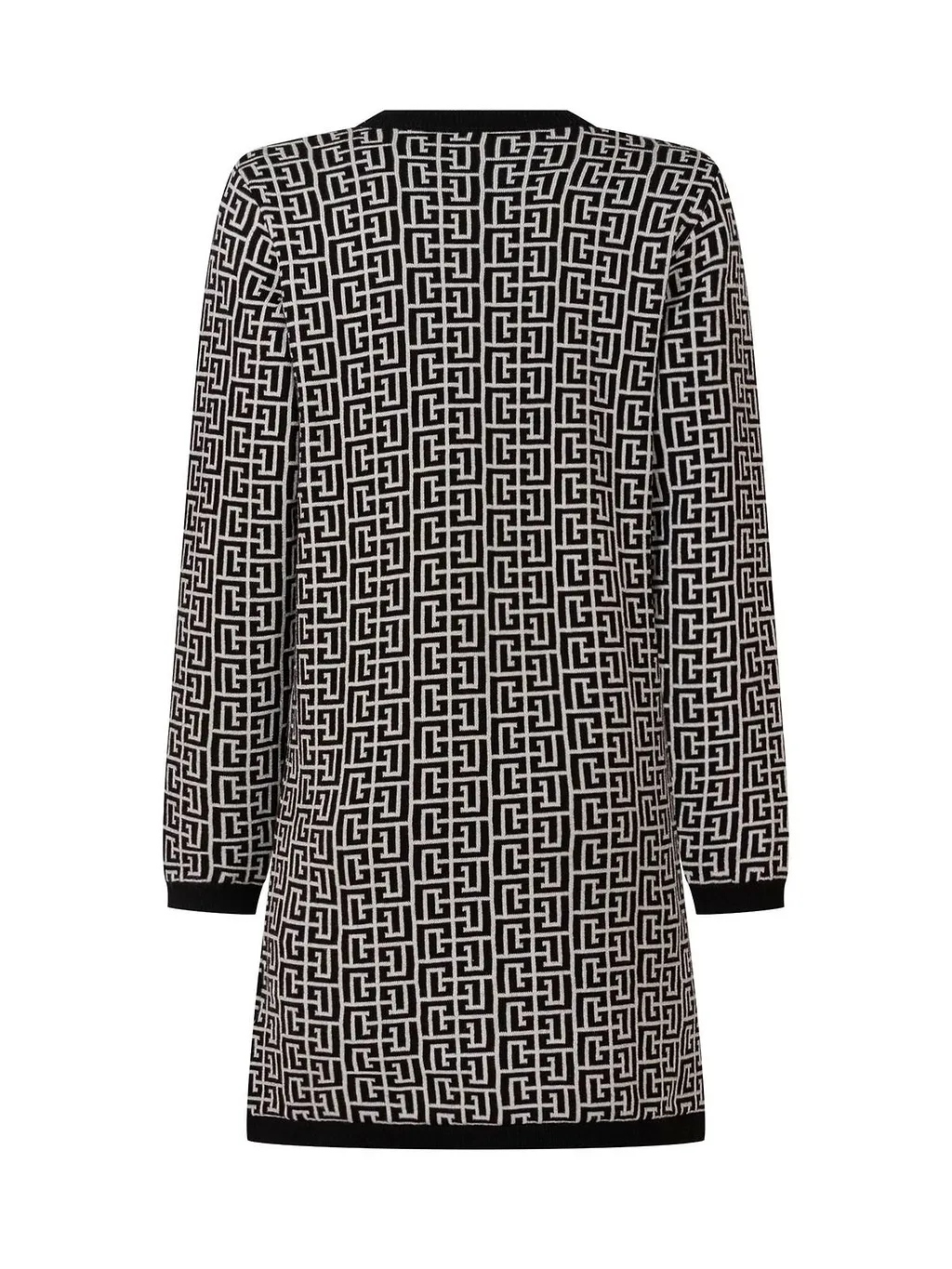 Balmain Kids Monogram Knitted Dress