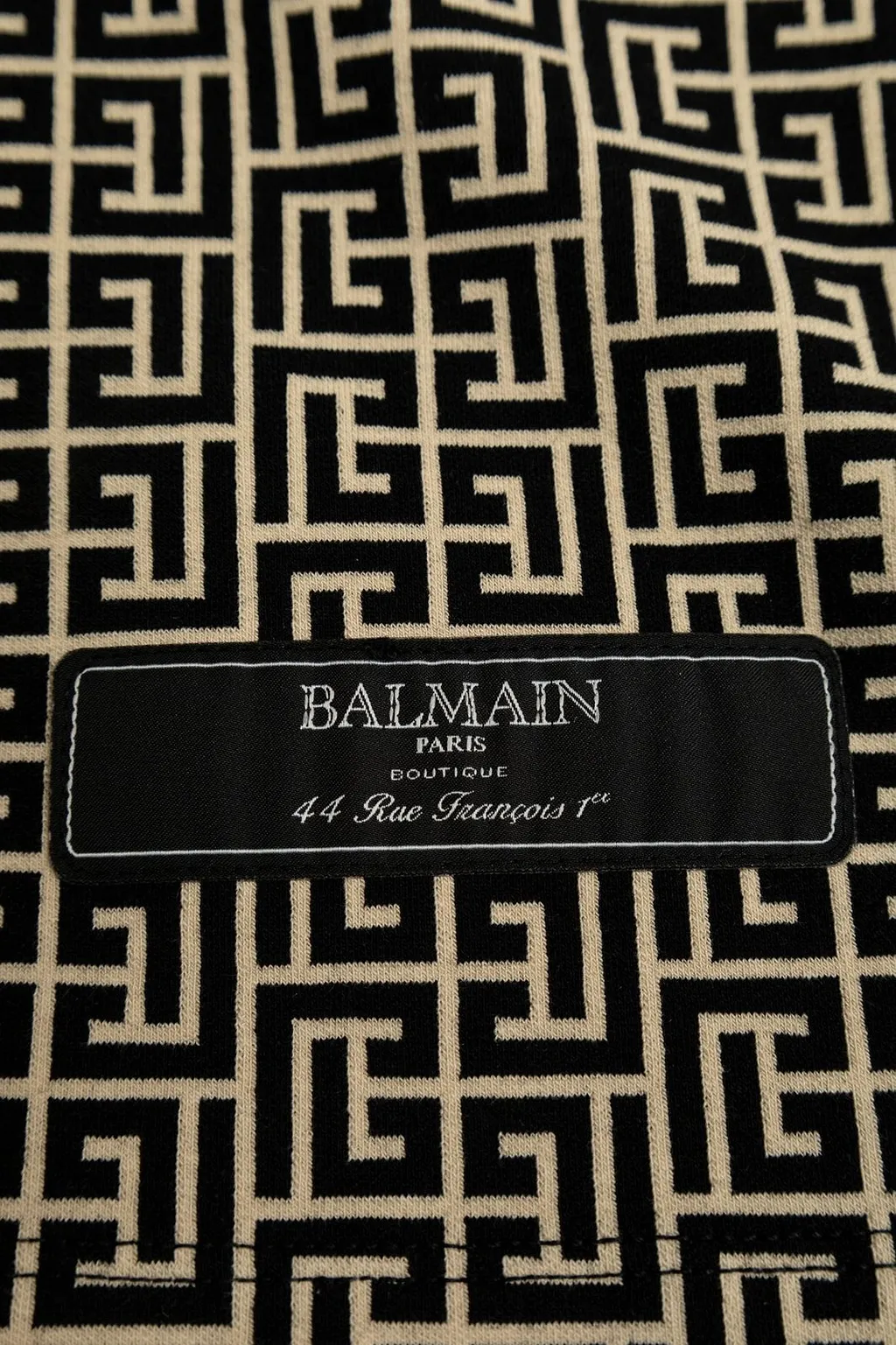 Balmain Kids Pb Labyrinth Jacquard Shorts