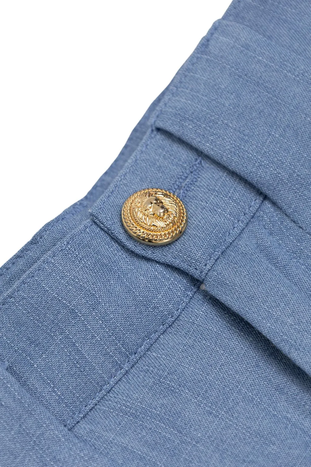 Balmain Kids Pleat Detailed Shorts