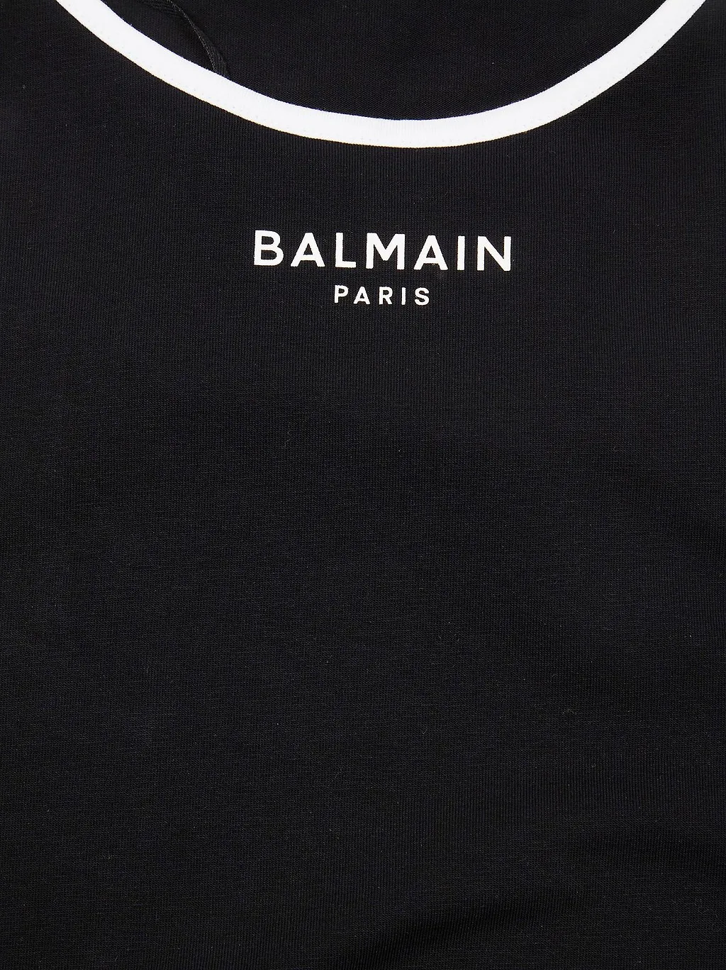 Balmain Kids Printed Balmain Paris Tank Top