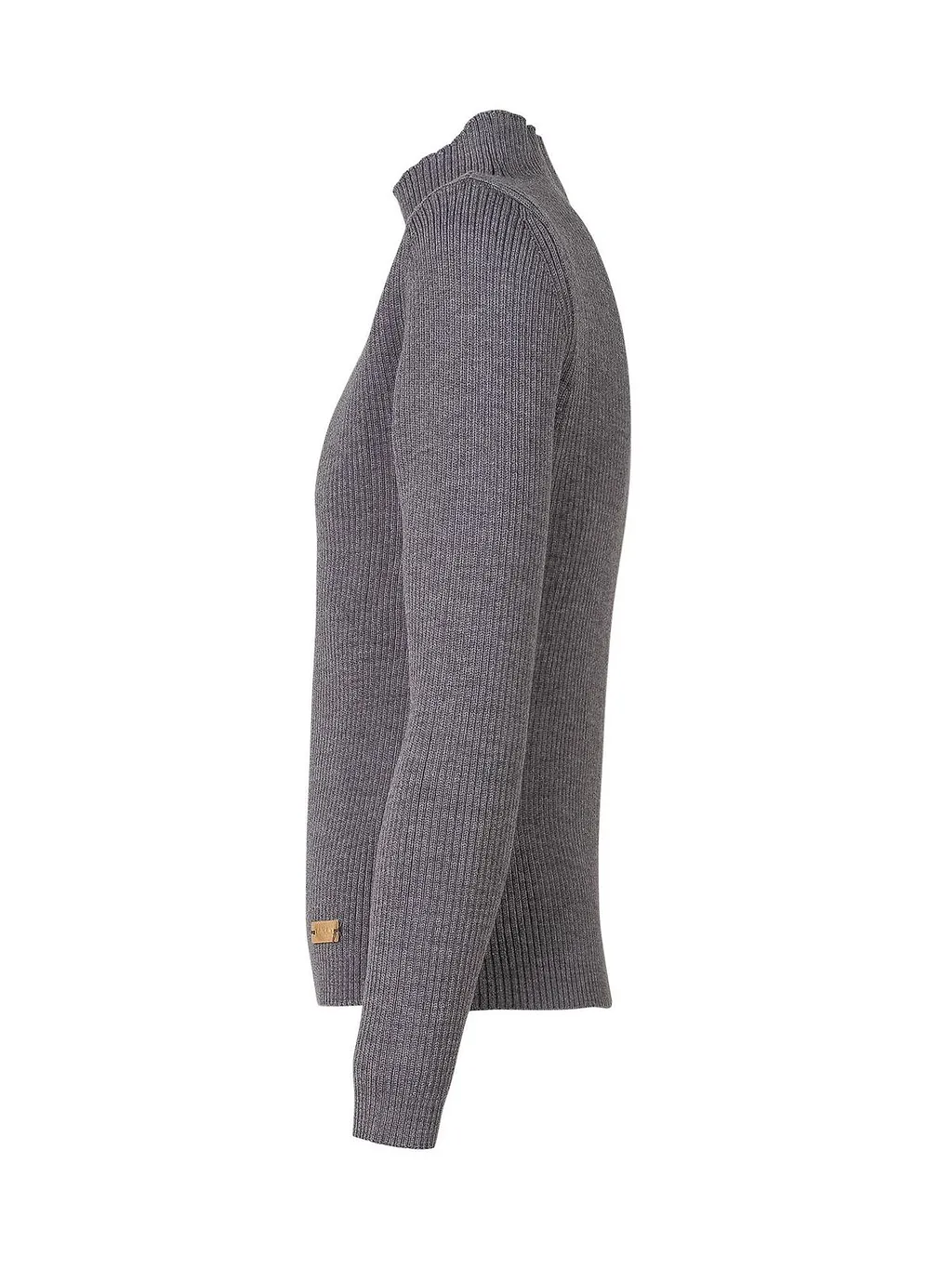 Balmain Kids Ribbed Mock-Neck Knitted Sweater