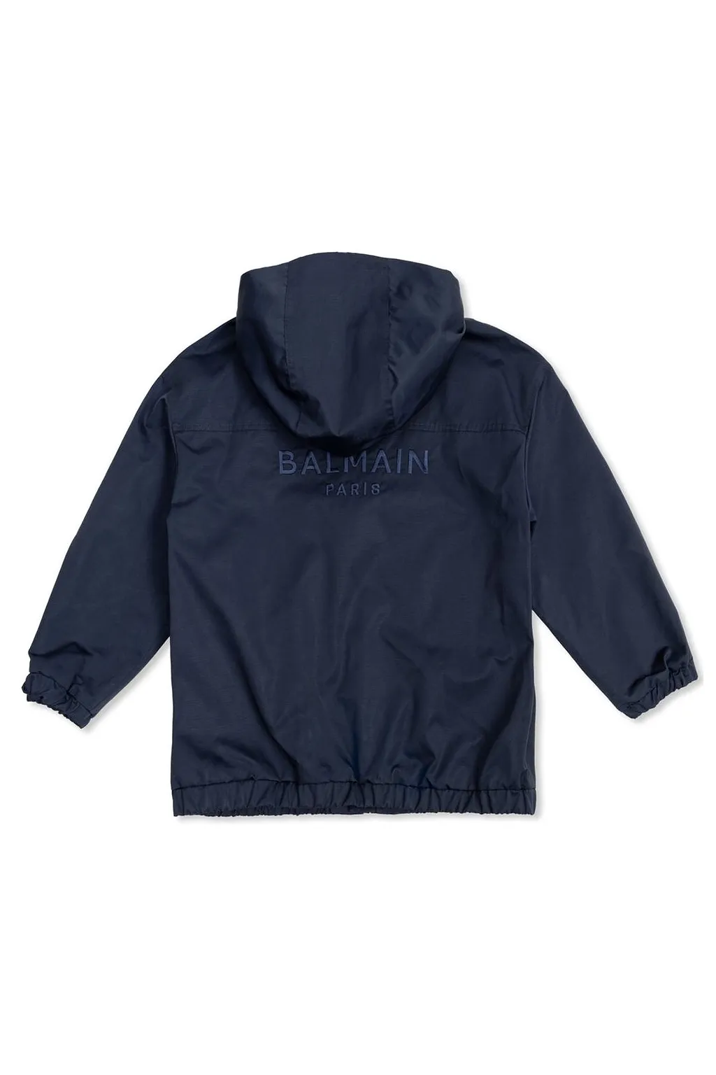 Balmain Kids Zip-Up Hooded Rainwear
