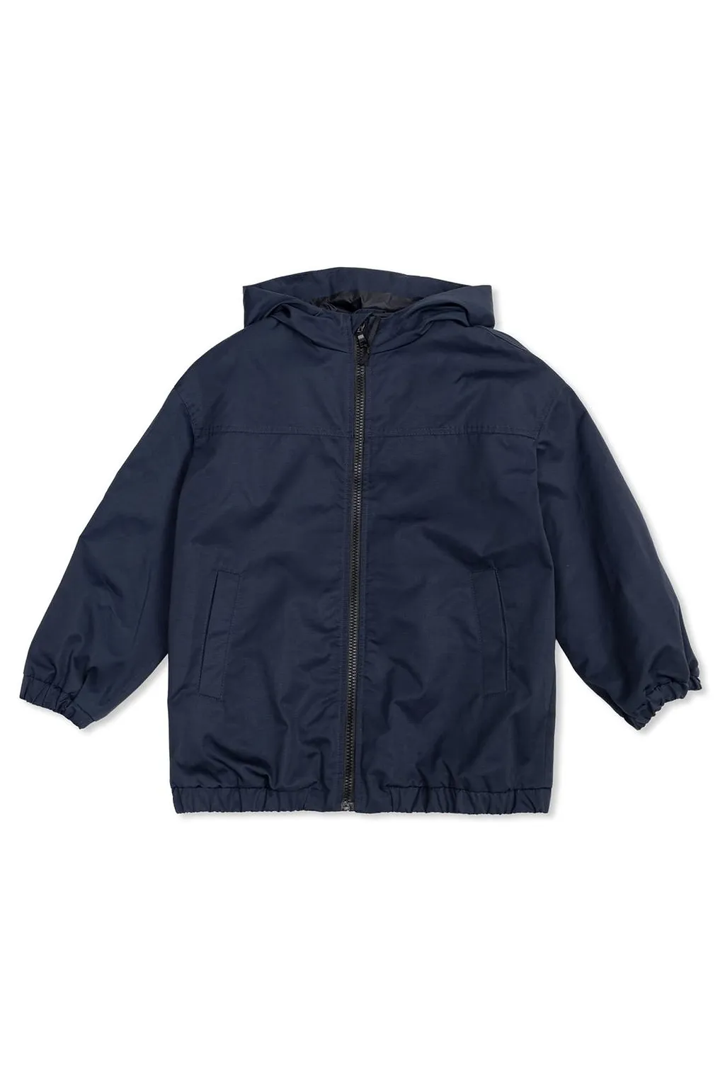 Balmain Kids Zip-Up Hooded Rainwear