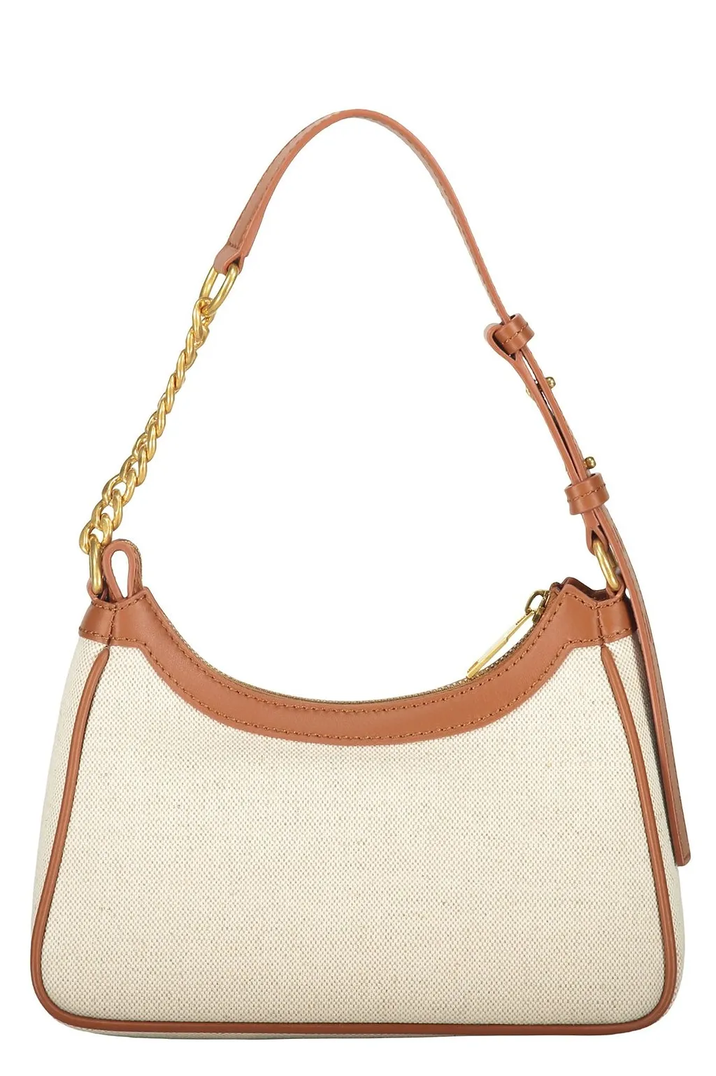 Balmain Logo Canvas Shoulder Bag
