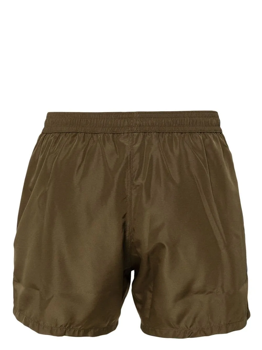 Balmain Logo Printed Drawstring Swim Shorts