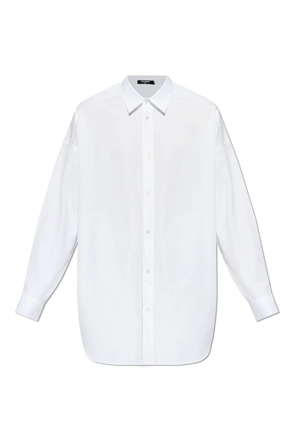 Balmain Classic Collared Long-Sleeve Shirt