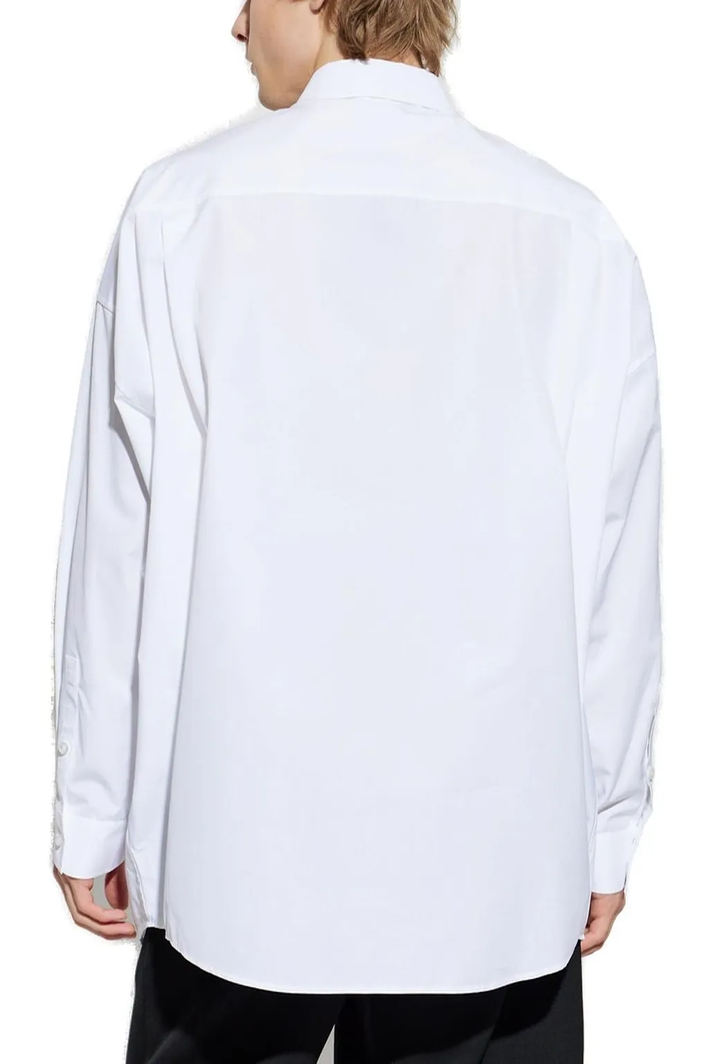 Balmain Classic Collared Long-Sleeve Shirt